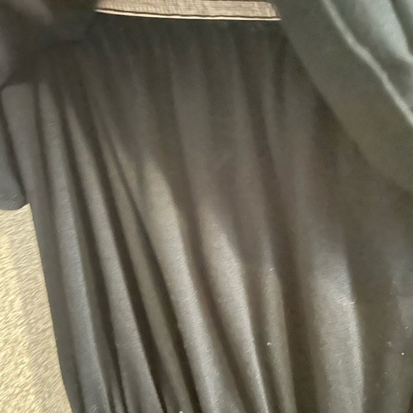 Black‎ Tube Top Ruffled  Dress - Picture 3 of 5